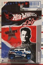2011 HOT WHEELS ROCKSTER (HUMMER), WHITE, #7/12 DALE JR'S COLLECTION, DALE PICKS