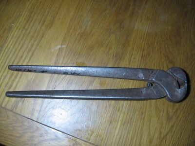 Vintage Carew's 13  Pincers End Cutting Nippers Pincers Hardened Jaws