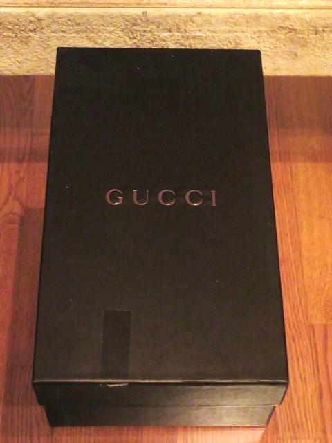 empty gucci shoe box