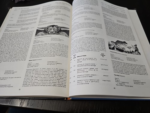 Advanced Dungeons & Dragons Player's Handbook AD&D 17th Print - Picture 7 of 7