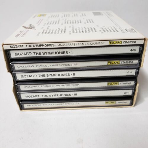 MOZART The Symphonies SIR CHARLES MACKERRAS Audiophile Telarc 10 CD Box Set - Picture 3 of 6