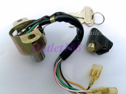 Suzuki A50 A80 A100 AS50 AC AS 100 AP50 B120 Ignition Switch SET Steering Lock - Picture 4 of 6