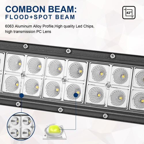 For 2022-2025 Polaris RZR Pro R/4 42" Curved Roof LED Light Bar Bracket Wire Kit - Picture 19 of 20