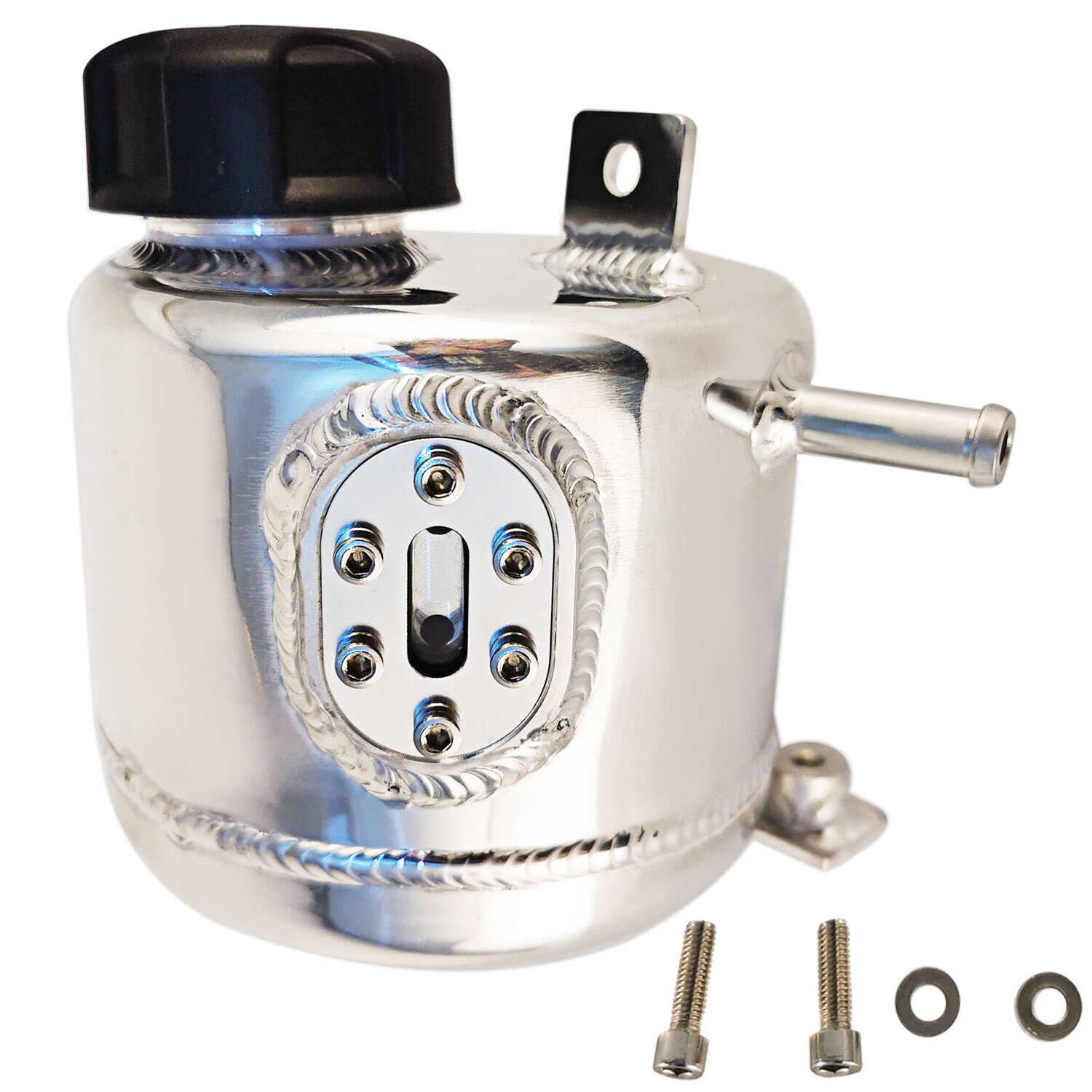 Aluminum Radiator Coolant Expansion Tank For 05-08 R52/ 02-06 R53 MINI Cooper S