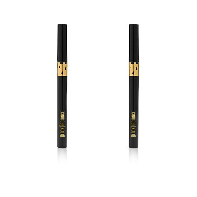 2 PACK Black Radiance Fine Line Waterproof Liquid Eyeliner Pen 6425 Black Velvet