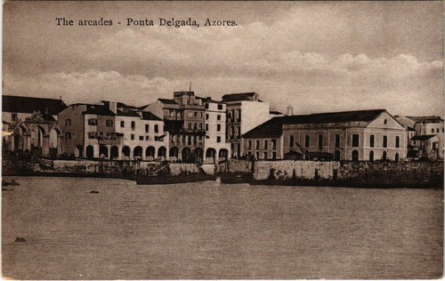 Tirage Vintage Original - Portugal, Açores, Ponta Delgada - Circa 1890 - 10x12,5 Cm