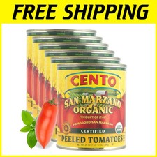 Organic San Marzano Whole Peeled Tomatoes 28 Oz Pack of 6