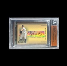 2004 Playoff Prime Cuts Roger Clemens Auto /25 BGS Yankees