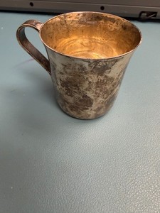 Tiffany & Co. Makers Baby Cup Sterling Silver 99.5G