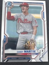 2021 Bowman - Chrome Prospects Casey Martin #BCP-92 (RC)
