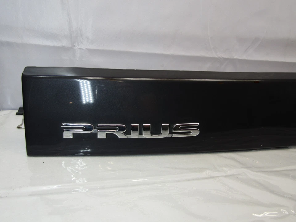 2010-2015 Toyota Prius Rear Garnish Trim Logo Emblem Badge Gray OEM - Image 4 of 4