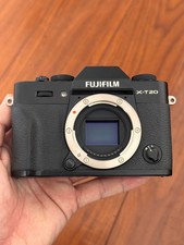 Fujifilm X-T20 24.3MP Mirrorless Digital Camera w/Charger Black Body Only