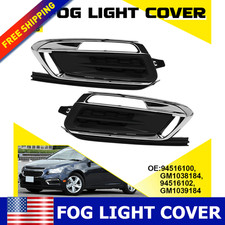 2pcs Led Drl Fog Light Cover Left Right For 2015-2016 Chevy Cruze Accessories Us