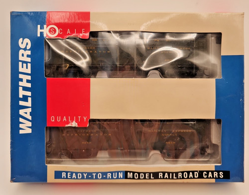NUEVO EN CAJA HO WALTHERS GACX FRIGORÍFICO DE MADERA PAQUETE DE 2 con GSC CAMIÓN SOO LINE 932-25482 | Condition: New