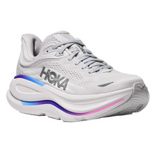 HOKA Bondi 9 Road-Running Shoes - Women's, Cosmic Grey/White