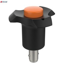 Technik Halder Norm 6mm Diameter Quick Release Locking Pin With Spring Button