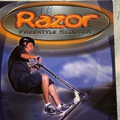 2000 Crave Razor Freestyle Scooter PlayStation 1 No Manual PS1 Game
