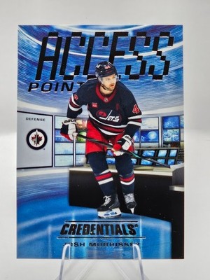 2025-26 Upper Deck Credentials Hockey Access Point Josh Morrissey #AP-2