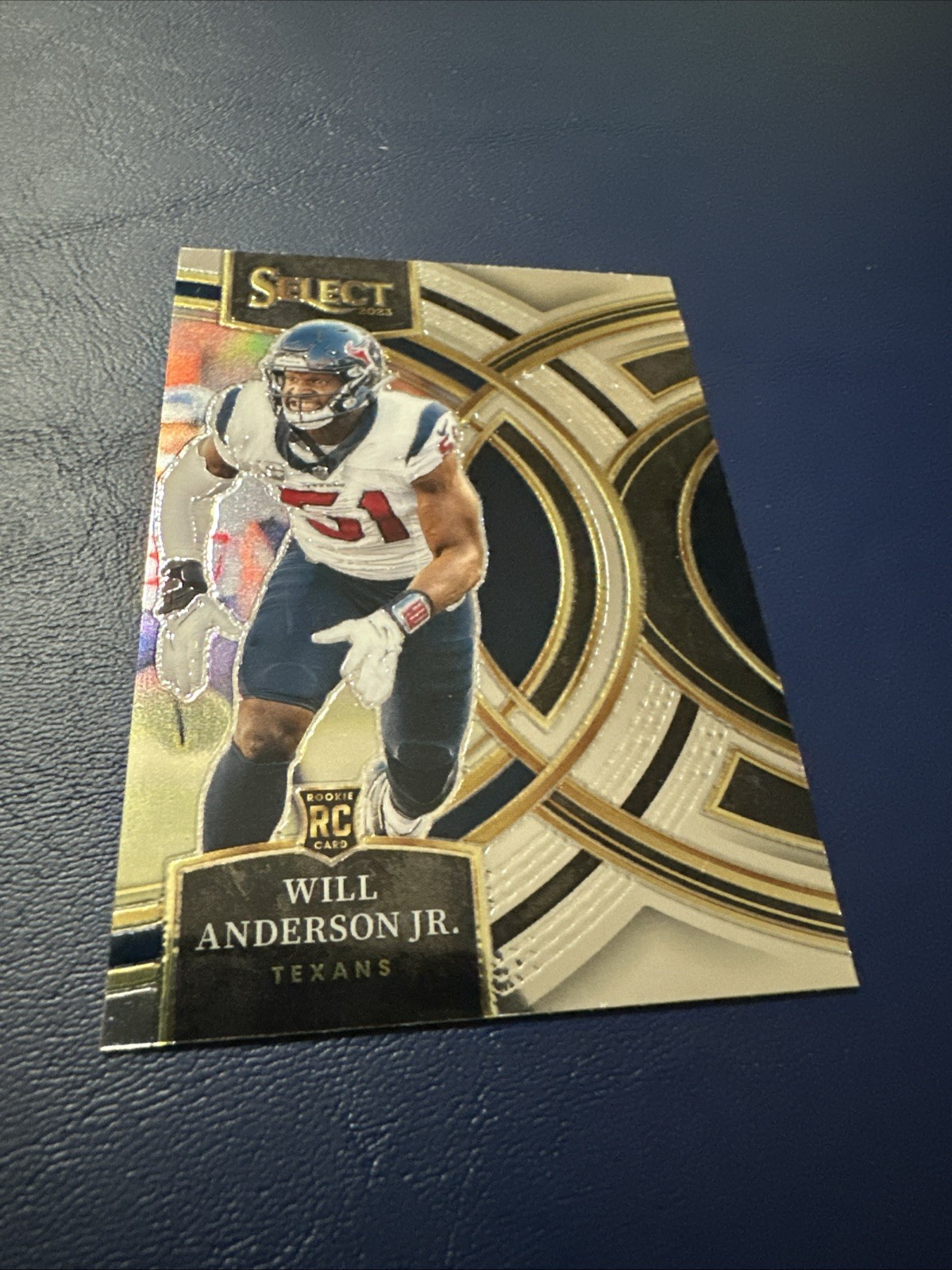 2023 Panini Select - Premier Level Will Anderson #125 Silver Prizm (RC)