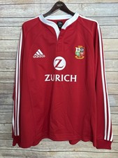 British & Irish Lions Adidas Rugby Shirt 2005 Longsleeve Jersey Men Size 2XL