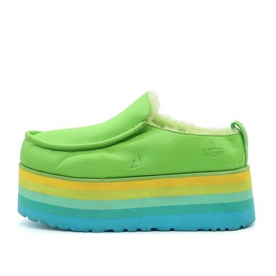 UGG Damen Hausschuhe EU 47 1157970 neongrü Limited Edition Plateau