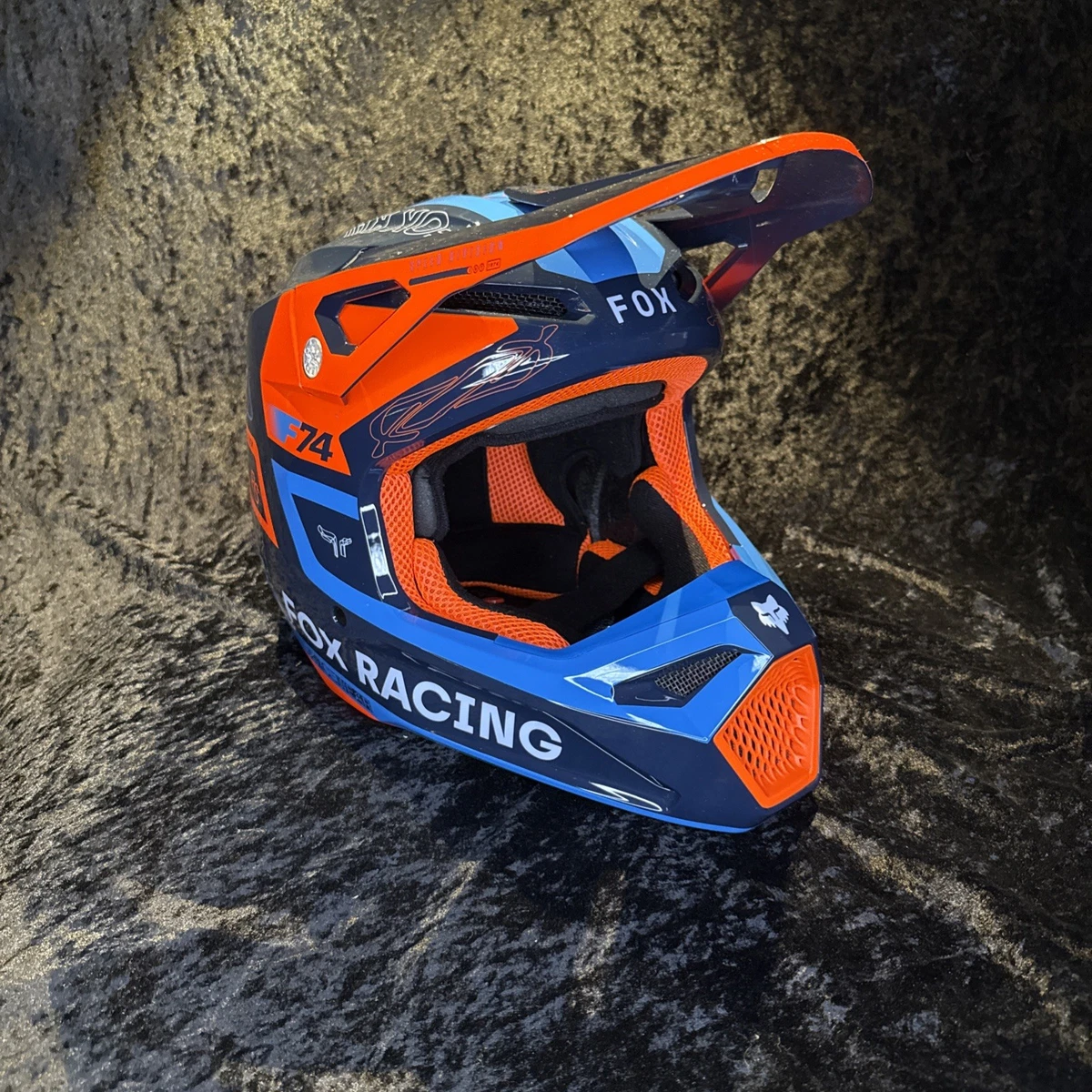 Supreme Fox Racing V2 Helmet Blue L 新品 Supreme - Fox Racing V2