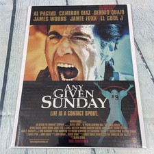 2000 Any Given Sunday Football Movie Vtg Print Ad/Poster Promo Art Magazine Page