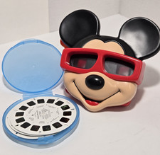 Mickey Mouse Deluxe View Master 3D Viewer Set with 3 Reels and Storage Case