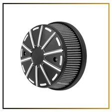 For CNC Motorcycle Air Intake Cleaner Filter Indian Chieftain Roadmaster 2014-Up