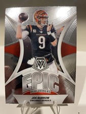 2024 Panini Mosaic - Epic Performers Joe Burrow #EP-JB Mosaic Prizm
