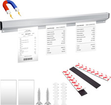 Ticket Rack Magnetic Restaurant Order Holder Slide Check Rack Kitchen Ticket Hol