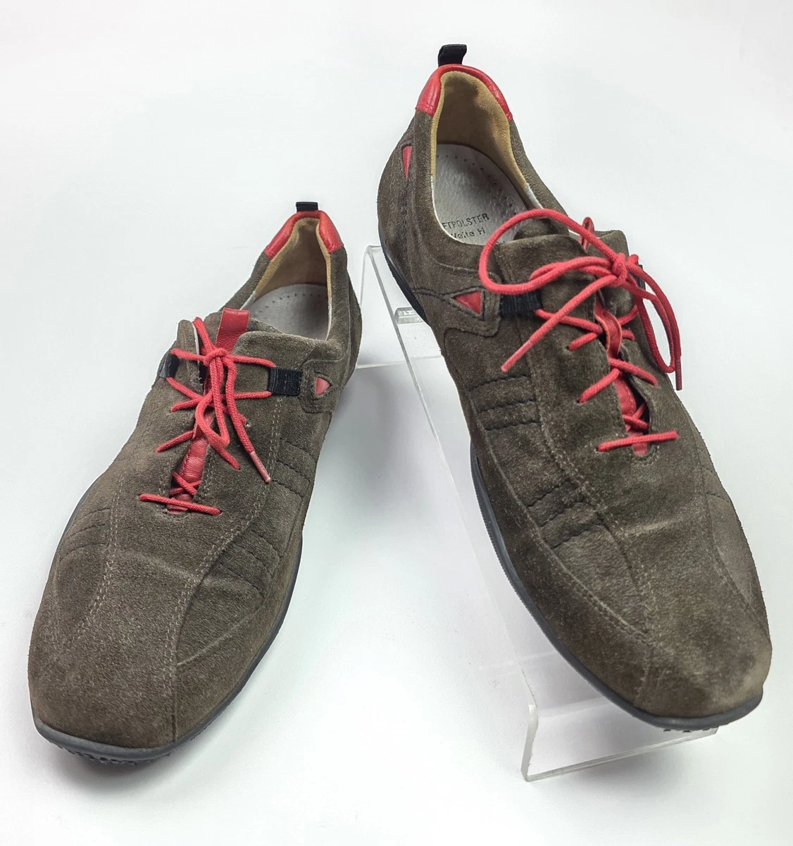 Waldlaufer Mens Brown Leather Lace Orthopedic Walking Comfort Shoes 12.5 Tyler waldlaufer shoes products for sale | eBay main image 3