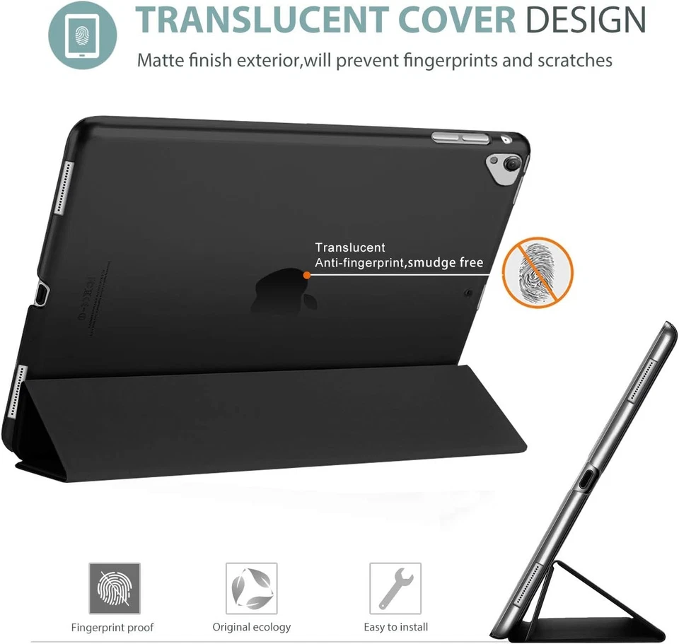 ProCase Smart Case for iPad Pro 12.9 1st and 2nd Generation (2015 Black  - Image 3 of 4