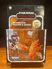 Star Wars Vintage Collection INCINERATOR TROOPER & GROGU 3.75 Action Figures