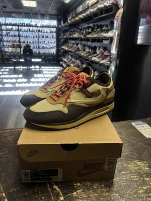 Travis Scott Nike Air Max 1 Brown Size 9 