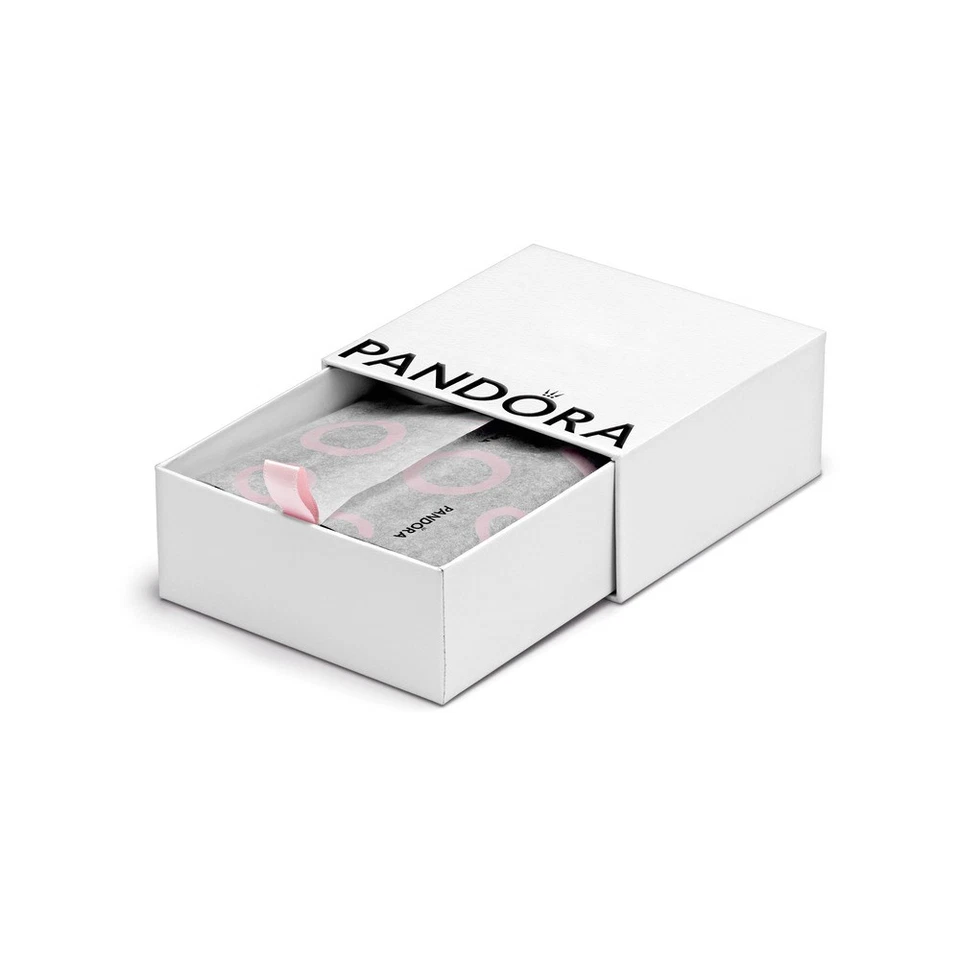 Pandora 398425C01 Halskette mit Anhänger Damen Erhabenes Herz Silber 45 cm - Bild 3 von 4