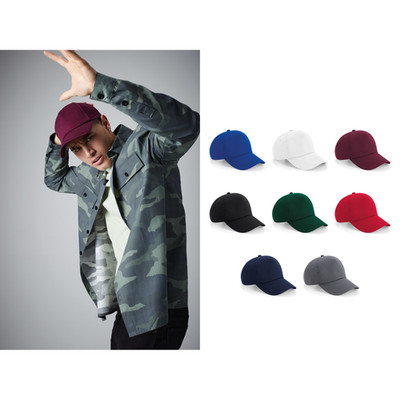 Beechfield Authentic 5-Panel Cap B25 - TearAway Label für einfaches Rebranding