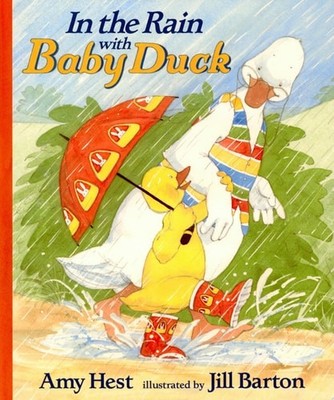 In the Rain with Baby Duck by Hest, Amy, Acceptable Book