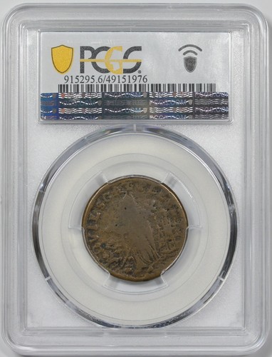 c. 1670 New Jersey St. Patrick Farthing, Martin 1c.4-Ba.5, PCGS G06 - Picture 4 of 5