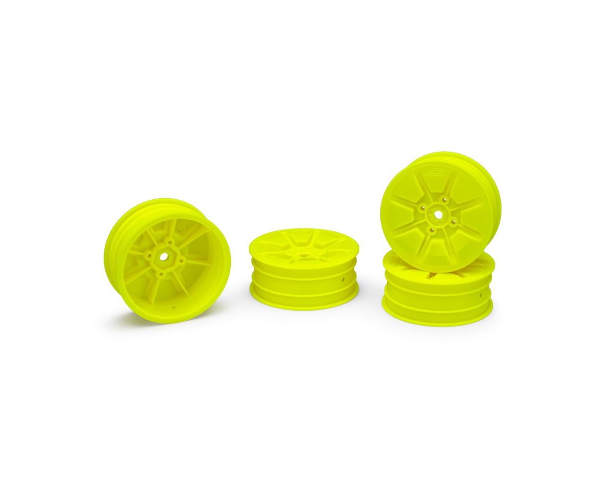 JConcepts Pioneer 2.2 2WD Front Buggy Wheels (Yellow) (4) [JCO3465Y]