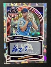 2024 Panini Stars and Stripes - (Kruz Schoolcraft) Crystals Auto 15/25
