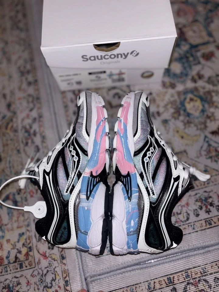 Saucony Omni Baskets homme running multicolore tige basse à lacets - Photo 1/4
