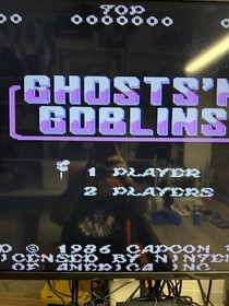 Ghosts 'N Goblins (Nintendo NES, 1986) VG Condition, Authentic, Tested Working
