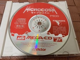 Mega CD Microcosm MICROCOSM CD Mega DrIVe MEGACD MEGA DRIVE GENESIS Japan 2g