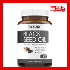 Ethiopian Black Seed Oil Softgels 4.64 Thymoquinone  Non-Gmo, Gluten-Free,60