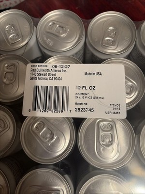 Red Bull Coconut Edition Energy Drink, Coconut Berry 12 Fl Oz, Pack of 24 Cans