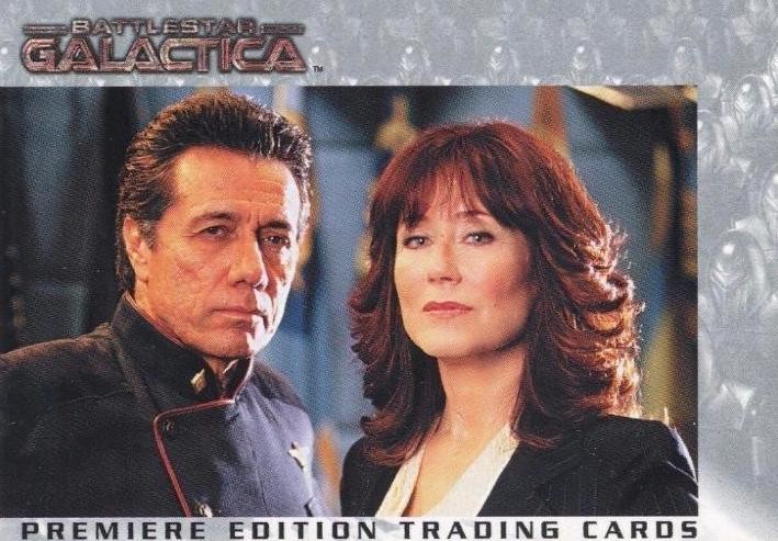 Battlestar Galactica Premiere Edition UK Promo Card 2005
