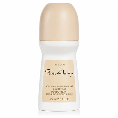 Avon Far Away Roll-On Antiperspirant Deodorant 2.6 fl oz, Long-Lasting