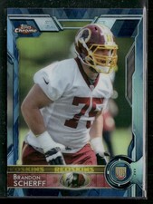 2015 Topps Chrome Mini #117 Brandon Scherff Diamond