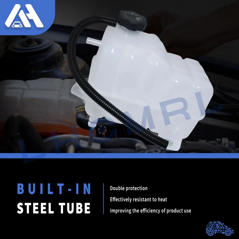 Engine Coolant Reservoir Recovery Tank For 99-06 Chevy Silverado GMC Sierra 1500 Foto 2 de 4